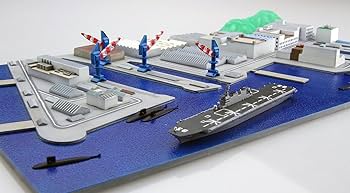 (未使用･未開封品)　フジミ模型 1/3000 集める軍港シリーズ No.5 米軍横須賀基地 プラモデル 軍港5 bt0tq1u Amazon | 1/3000 集める軍港シリーズ No.5 米軍横須賀基地
